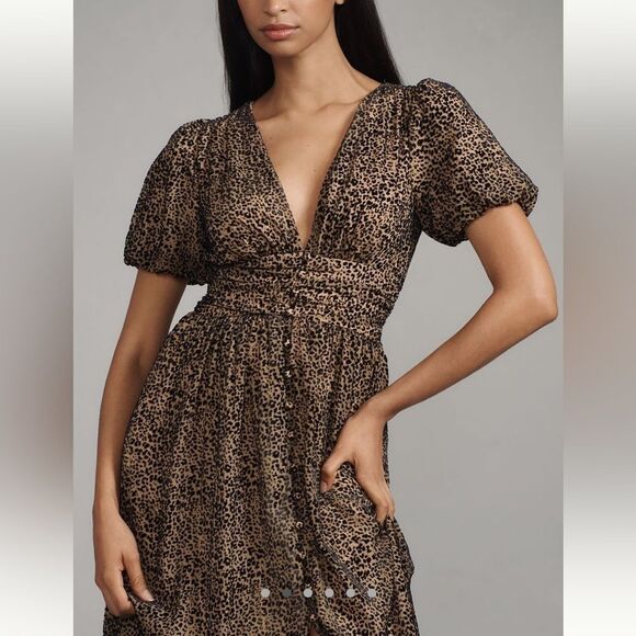 The Katerina Button- Front Dress: Velvet Edition - Picture 2 of 6